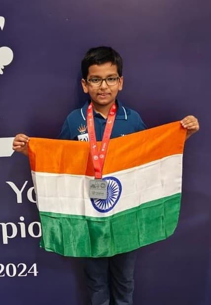 Advik Agarwal, U-9 National Champion