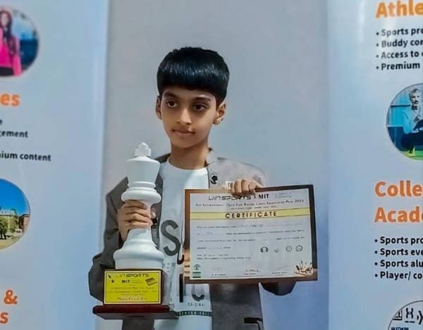 Avirat Chauhan, U-8 National Champion